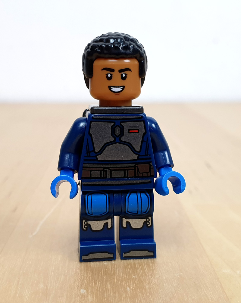 LEGO Star Wars Magazin 104/2023 Mandalorianischer Flottenkommandant Minifigur ohne Helm Vorderseite