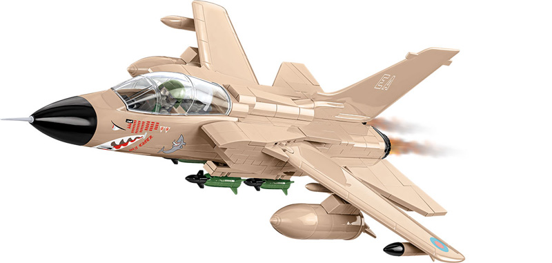 COBI 5854 Panavia Tornado MiG-Eater Set aufgebaut