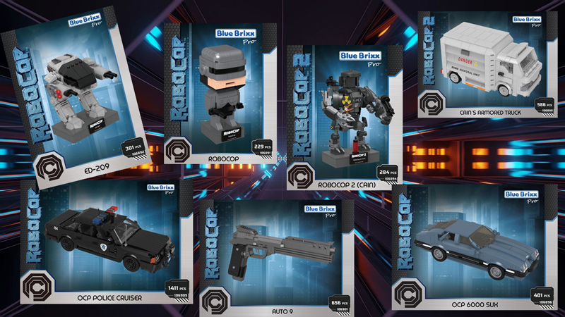 BlueBrixx RoboCop Sets angekündigt Titel