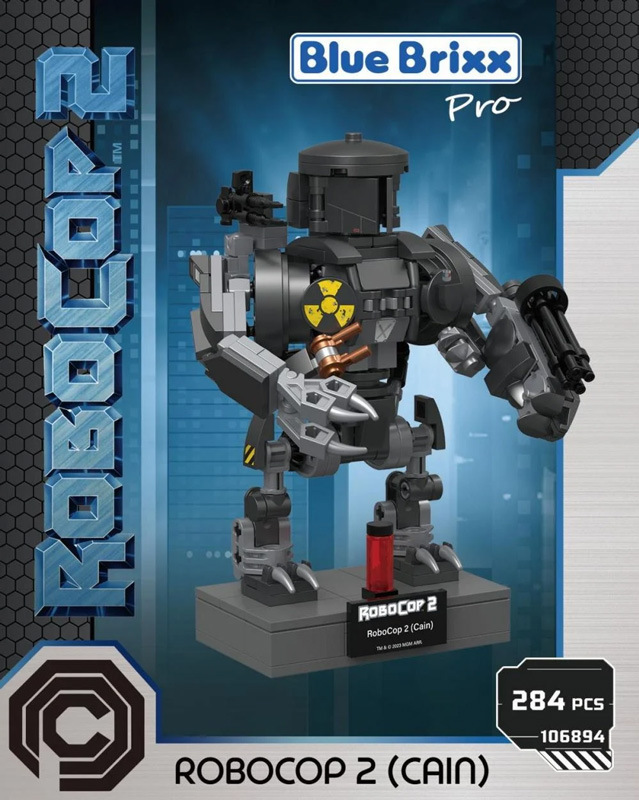Bluebrixx Robocop Brick Buddies Cain 106894 Box