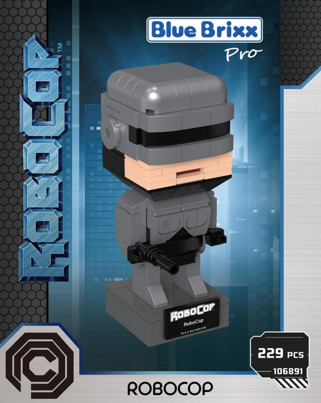 Bluebrixx Robocop Brick Buddies Robocop 106891 Box vorne