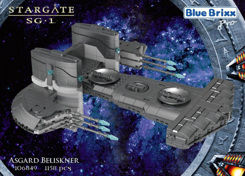 Bluebrixx Stargate Asgard Beliskner 106849 Box vorne