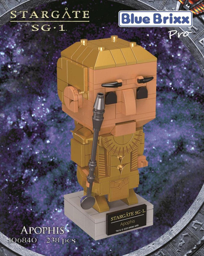 BlueBrixx Stargate Brick Buddies Apophis 106840 Box vorne