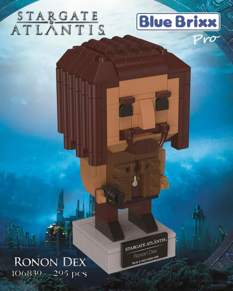 BlueBrixx Stargate Brick Buddies Ronon Dex 106839 Box vorne