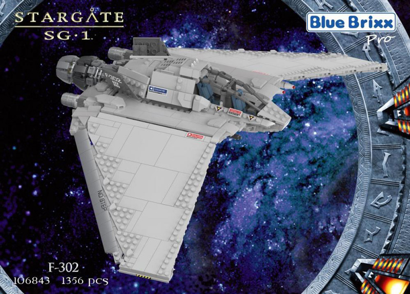 Bluebrixx Stargate F-302 106843 Box vorne