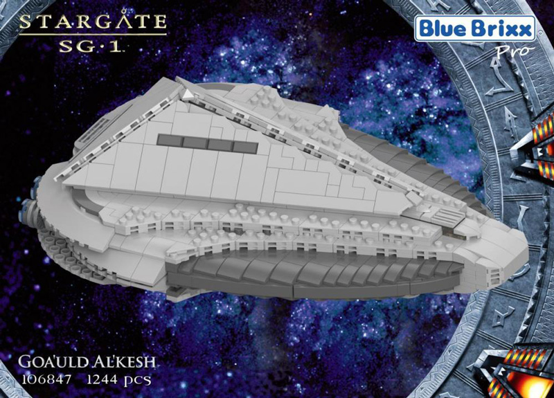 Bluebrixx Stargate Goauld Alkesh 106847 Box vorne