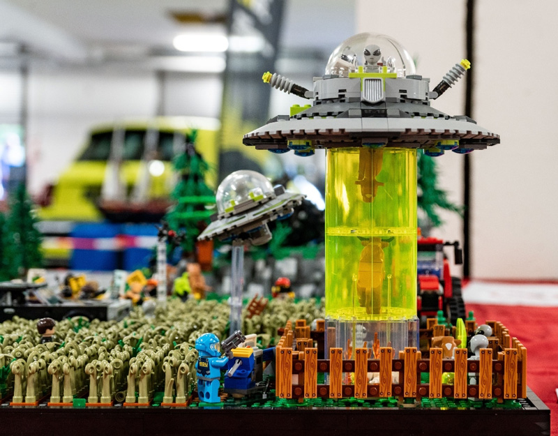 ZofiBricks 2024 SwissLUG LEGO Ausstellung Impressionen Brixpo 2023 Alien Ufo