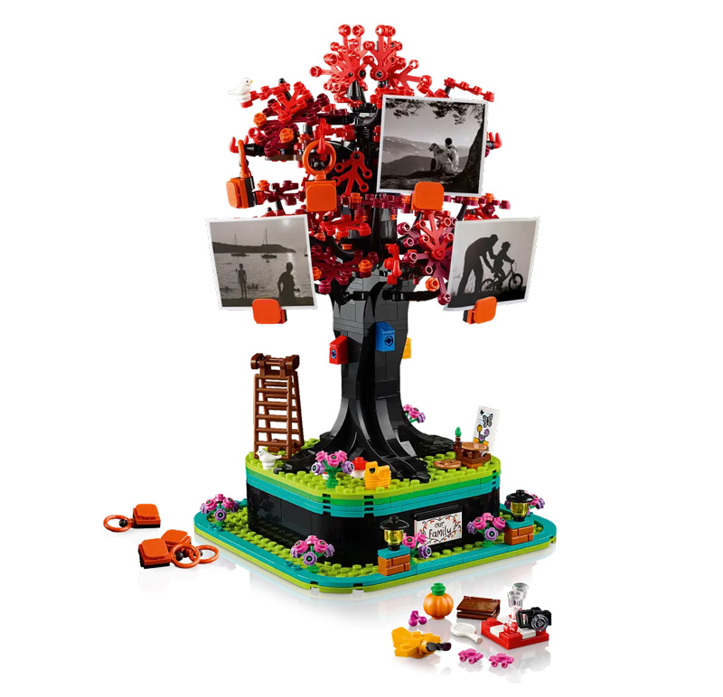 LEGO Familienbaum 21346 Set komplett mit Fotos