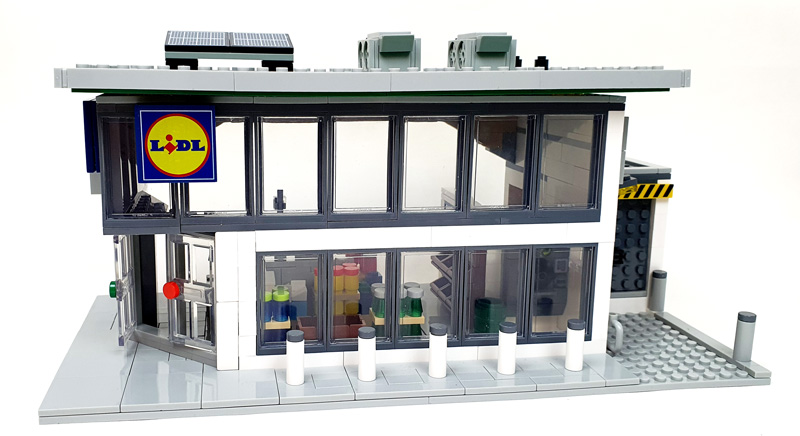 Playtive Clippys Lidl Filiale Gebäude Vorderseite