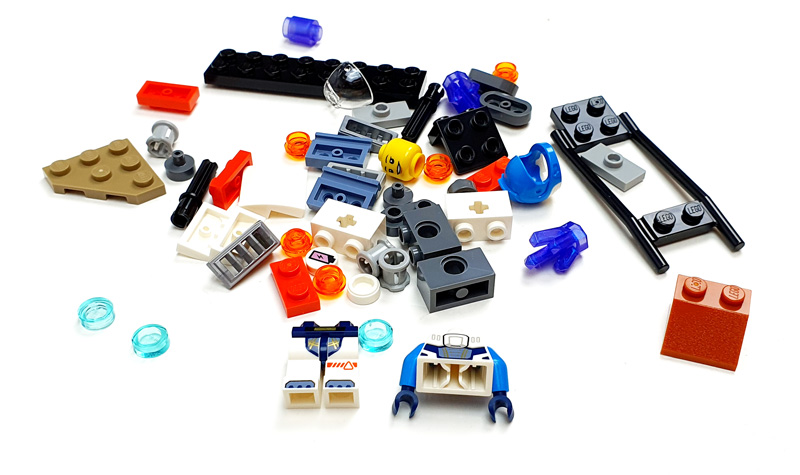 LEGO Weltraum-Hoverbike 30663 Polybag Inhalt