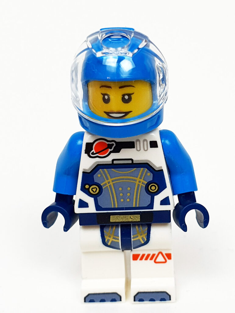 LEGO Weltraum-Hoverbike 30663 Polybag Minifigur mit helm Vorderseite