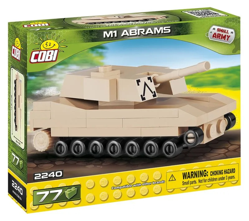 COBI Nano Tank 2240 M1 Abrams