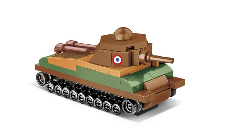 COBI Nano Tank 3093 Somua S-35 Set