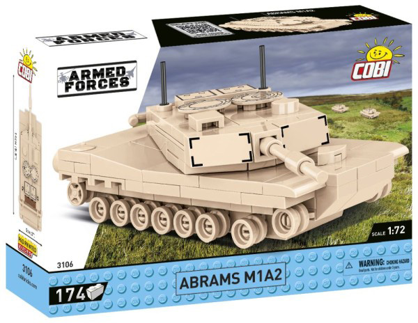 COBI Nano Tank 3106 Abrams M1A2 Box
