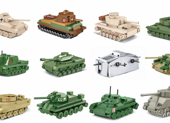 COBI Nano Tanks neu aufgelegt: Alle Sets vorgestellt