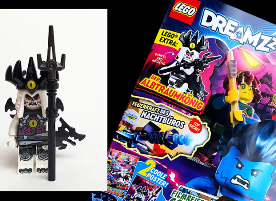 LEGO DreamZzz Magazin 3/2024 mit Albtraumkönig Minifigur