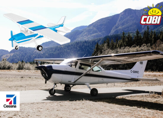 COBI erwirbt Cessna-Lizenz: Drei neue Sets im Februar 2024