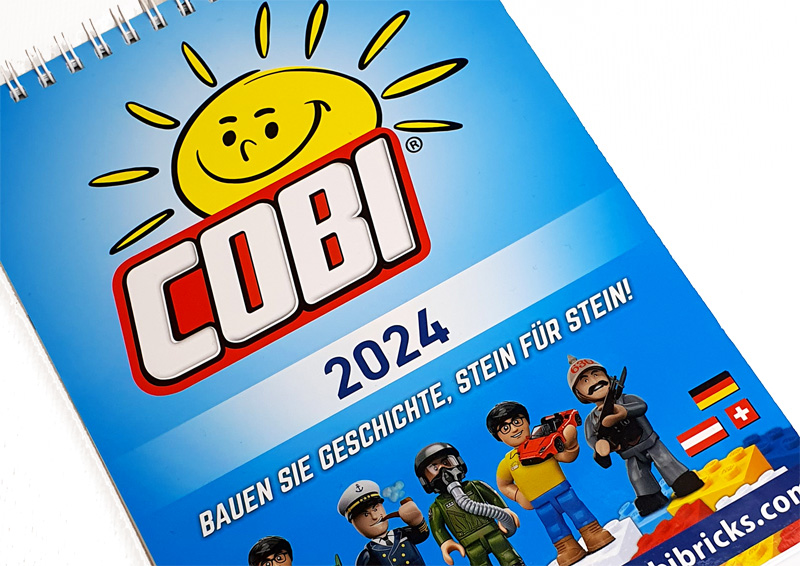 COBI Tischkalender 2024 Titel