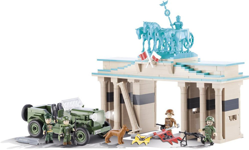 COBI 2463 Battle of Berlin mit Brandenburger Tor