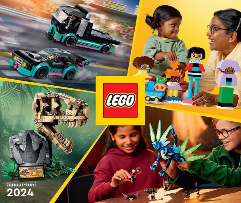 LEGO Katalog 2024 erstes Halbjahr Titelblatt