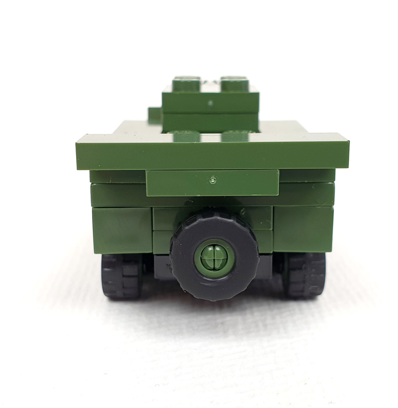 COBI 2241 LAV III APC Nano Tank aufgebaut Rückseite