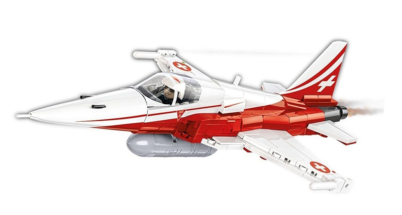 COBI 58 neue Sets Northrop Freedom Fighter F5E Tiger II Swiss Air Force