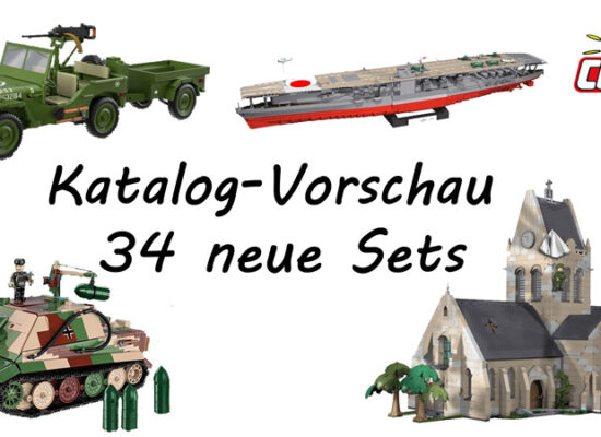 COBI-Neuheiten 2024 - Katalog-Vorschau: 34 neue Sets vorgestellt (#58)