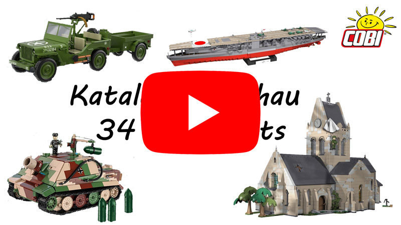 COBI 58 neue Sets Katalog-Vorschau als Video schauen