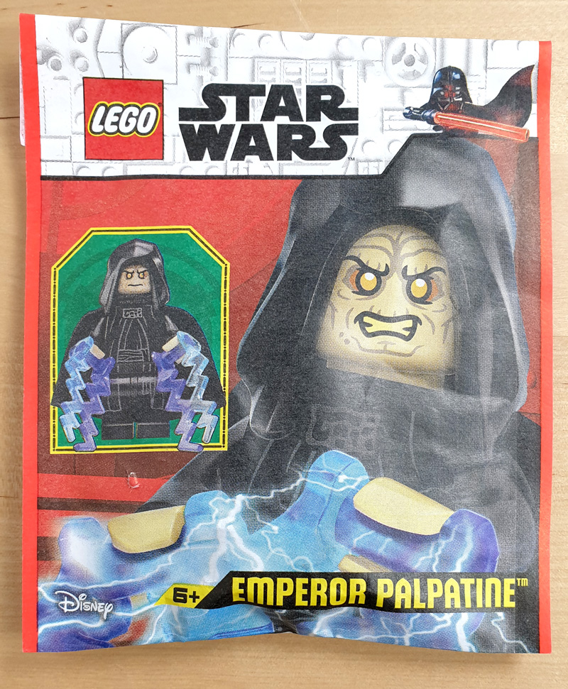 LEGO Star Wars Magazin 105/2024 mit Palpatine Minifigur Paperpack