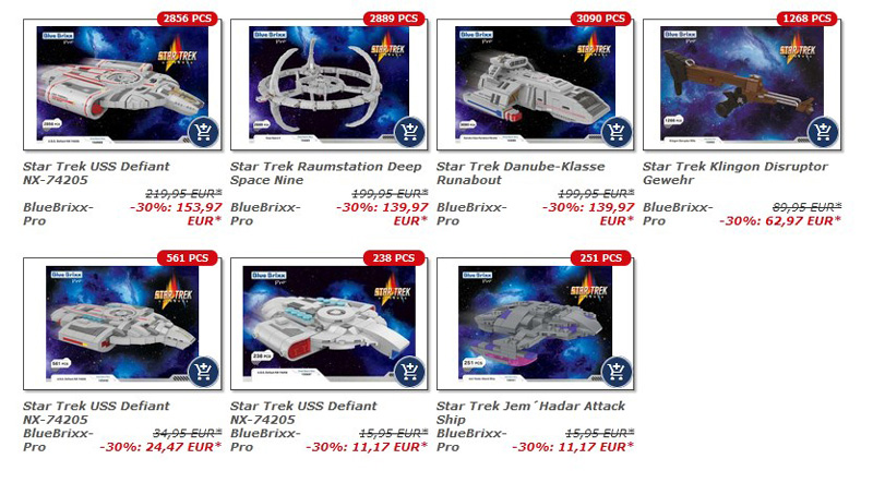 BlueBrixx Star Trek Deep Space Nine Sale im Onlineshop