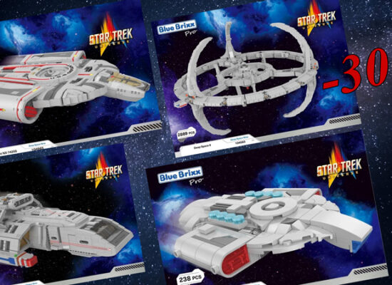 30 Jahre Deep Space Nine: BlueBrixx Star Trek Sets im Sale