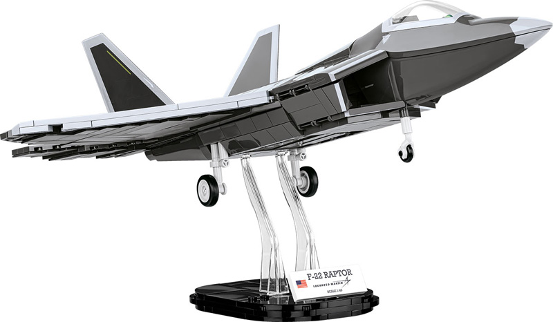 COBI 5855 F-22 Raptor auf Displayständer