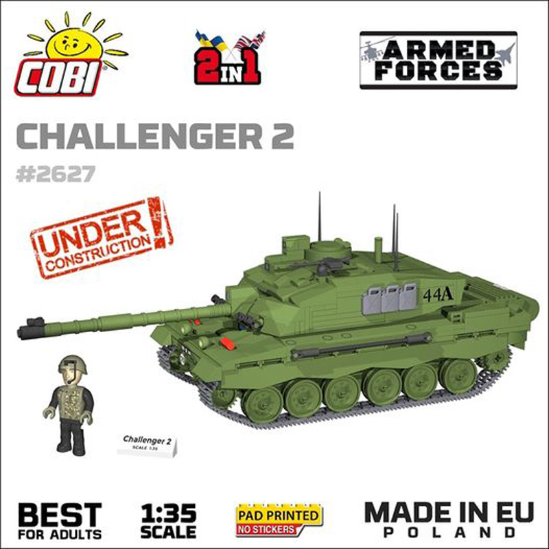 COBI Neuheiten 2024 Challenger 2 2627 Ankündigung