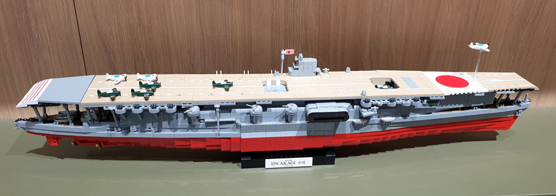 COBI 4851 Akagi auf Nürnberger Spielwarenmesse 2024