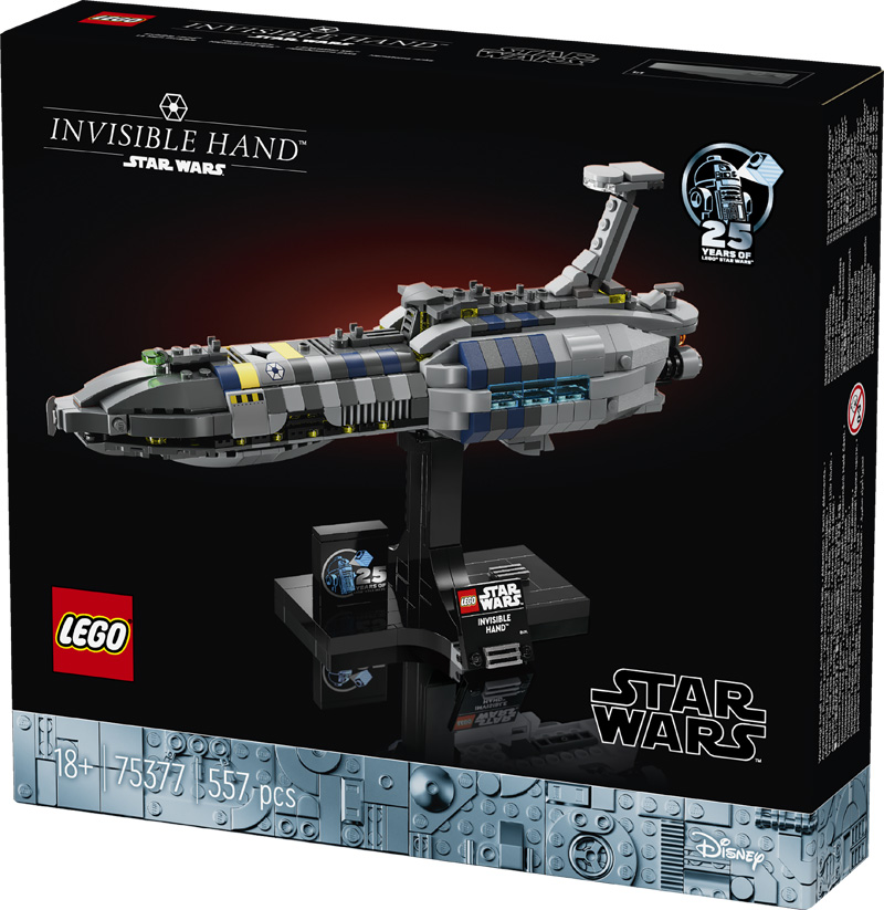 LEGO Star Wars 25 Jahre Invisible Hand 75377 Box