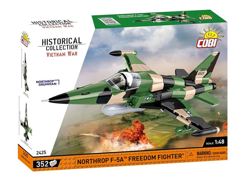 COBI Neuheiten Februar 2024 2425 Northrop F-5A Freedom Fighter Vietnam War Box Vorderseite