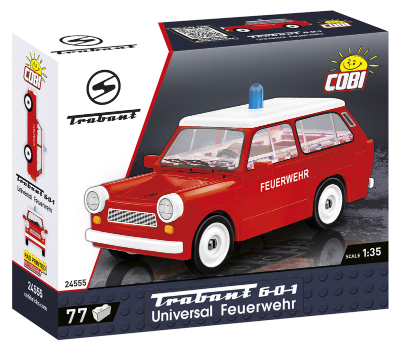 Cobi 24555 Re-Release Trabant Universal 601 Feuerwehr Box neu