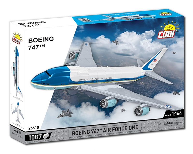 COBI 26610 Boeing 747 Air Force One Box