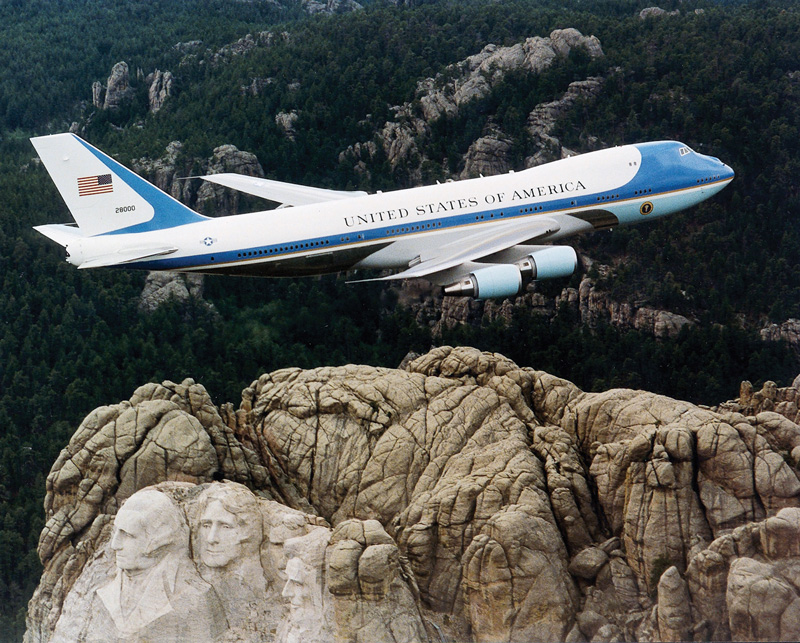 Air Force One Original Mount Rushmore