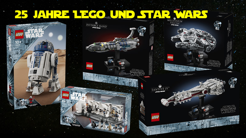 LEGO Star Wars 25 Jahre Titel