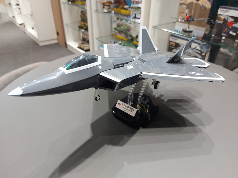 COBI F-22 Raptor 5855 auf der Nürnberger Spielwarenmesse