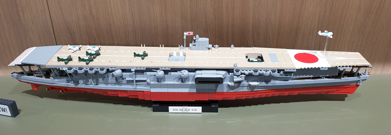 COBI Akagi 4850 4851 Akagi Nürnberger Spielwarenmesse Prototyp