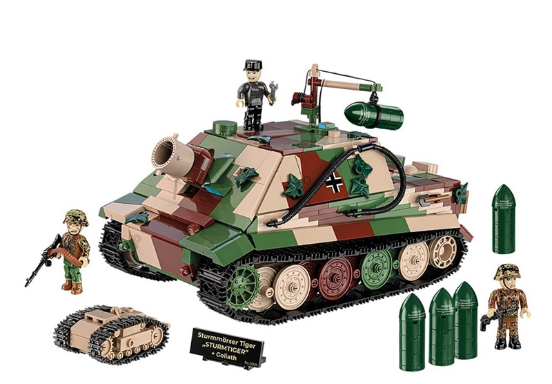 COBI Limited Edition 2584 Sturmtiger + Goliath Set gesamt Vorderseite