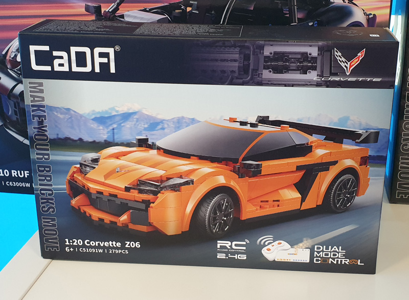 CaDA Corvette C8 Z06 C51091W Box