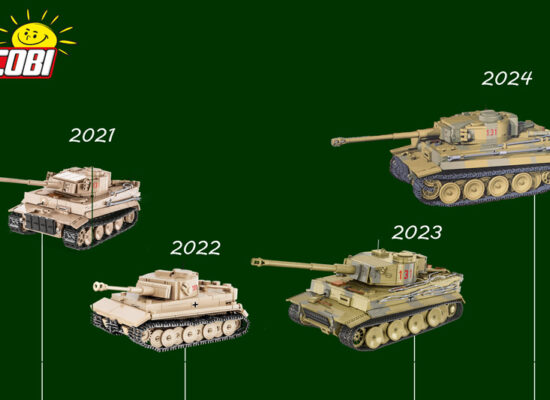 COBI 2588 Tiger I 131 ergänzt Panzer VI Kollektion