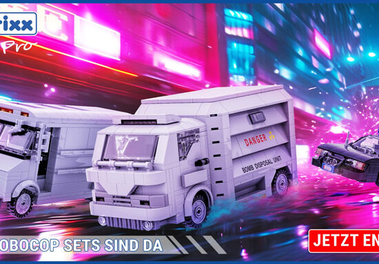 Bluebrixx Robocop Sets erhältlich Titel