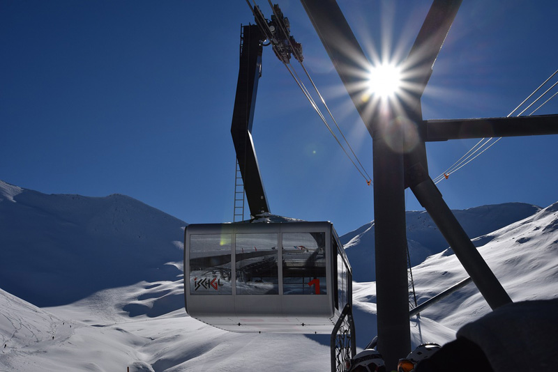 LEGO-Ausstellung in Ischgl Seilbahn Titel