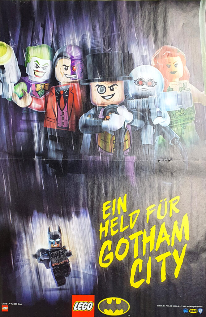 LEGO Batman Heft 31/2024 Doppelposter Schurken