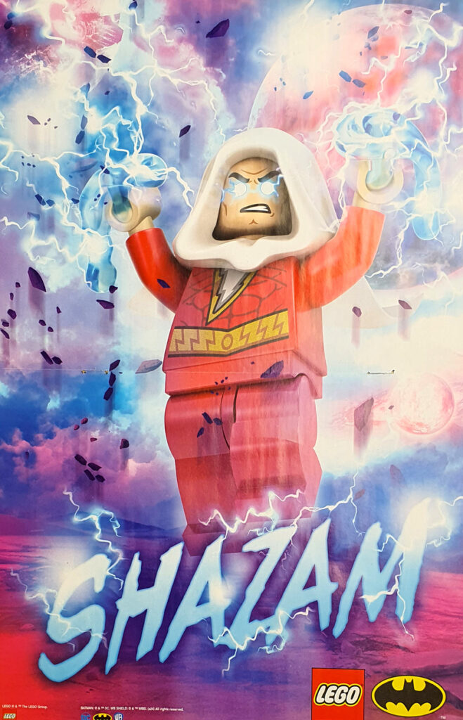 LEGO Batman Heft 31/2024 Doppelposter Shazam