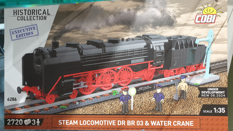 COBI 6286 Steam Locomotive Dr BR 03 & Water Crane